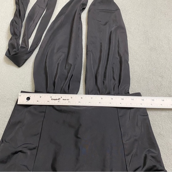 COCOSHIP Retro One Piece Backless Swimsuit High Waisted Tie back Size 6 Medium - Picture 9 of 12